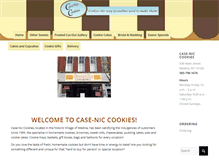 Tablet Screenshot of caseniccookies.com